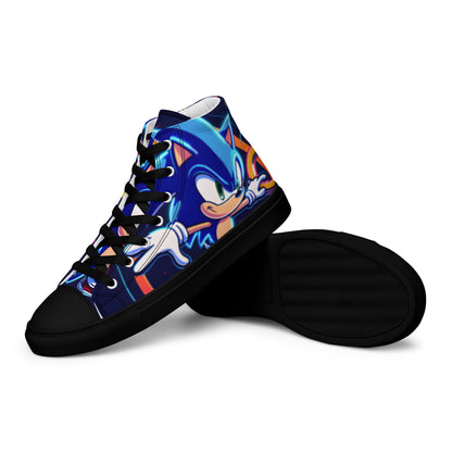 HME Sonic Men’s high top canvas shoes