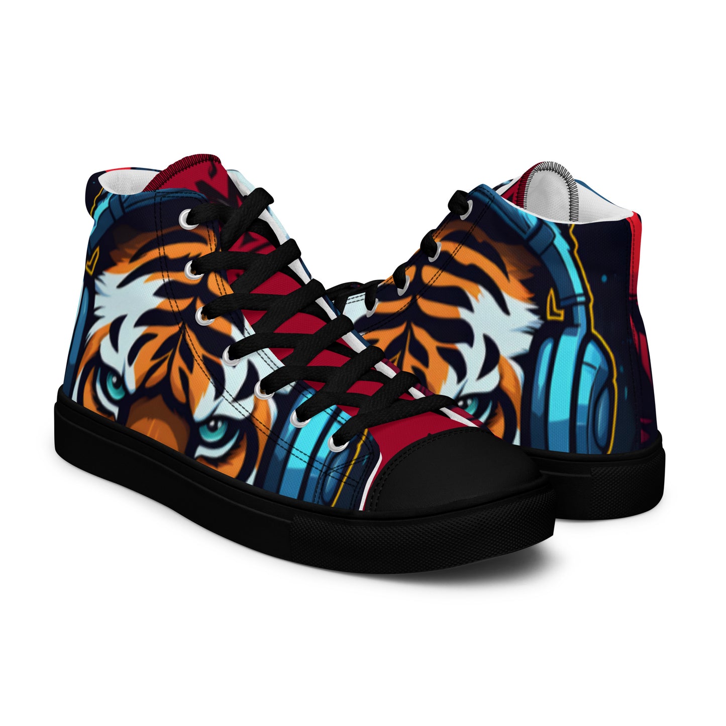 The Urban Tiger Men’s high top canvas shoes