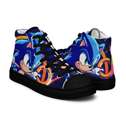 HME Sonic Men’s high top canvas shoes