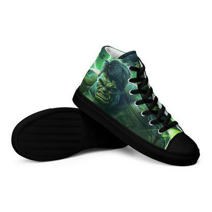 HME The Hulk Men’s high top canvas shoes