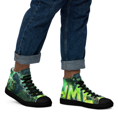 HME The Hulk Men’s high top canvas shoes