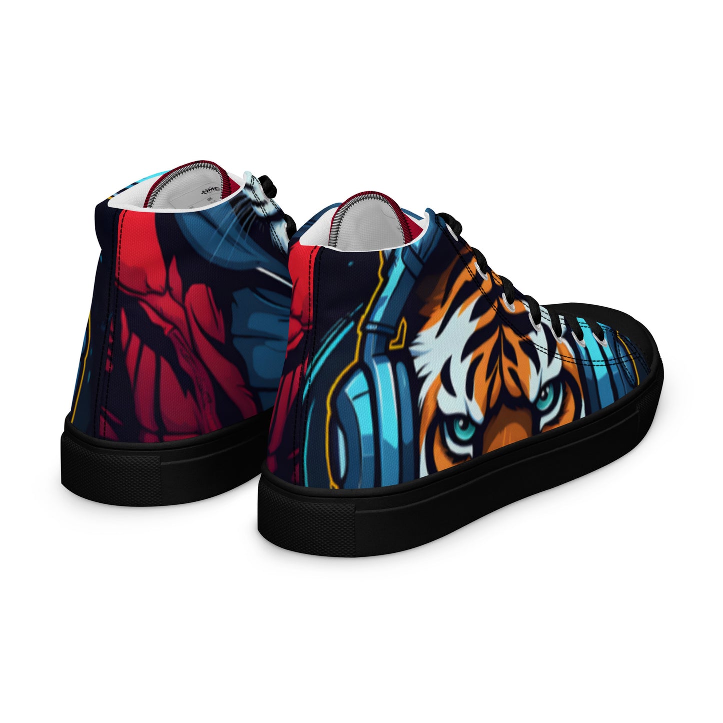 The Urban Tiger Men’s high top canvas shoes