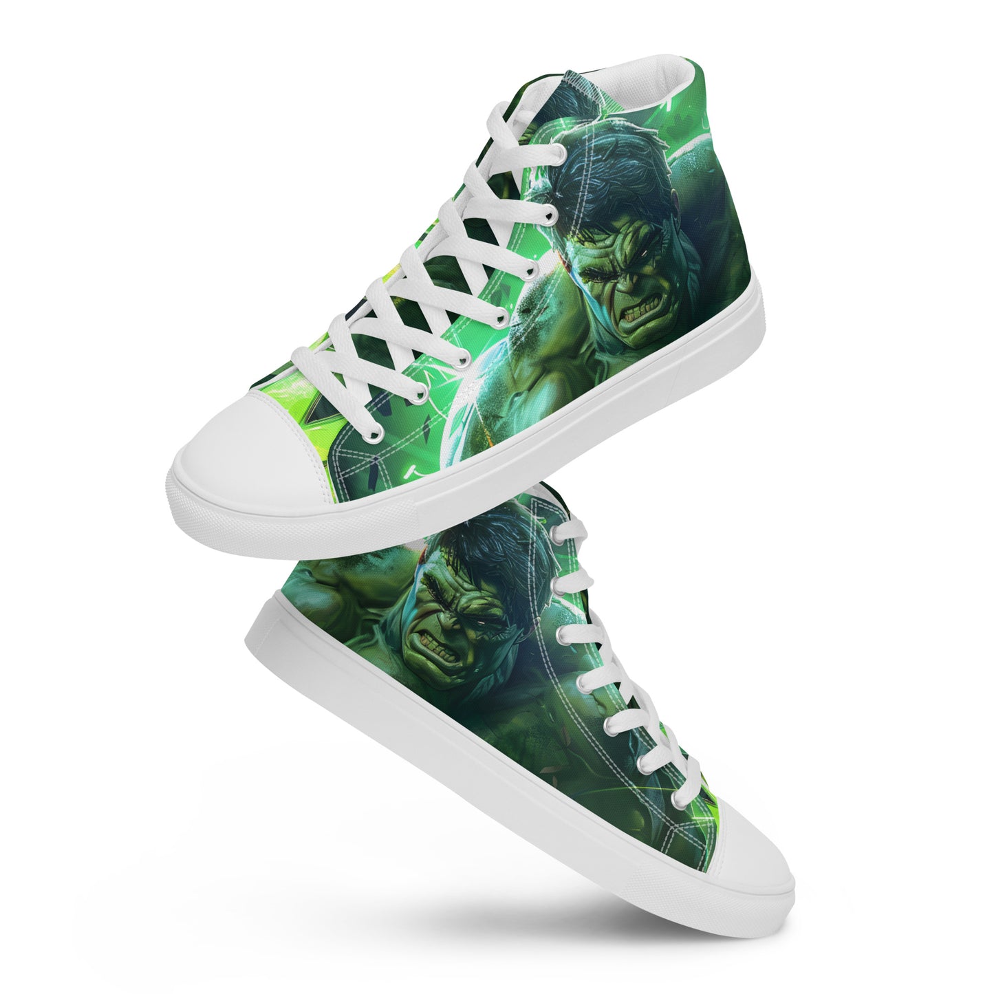 HME The Hulk Men’s high top canvas shoes