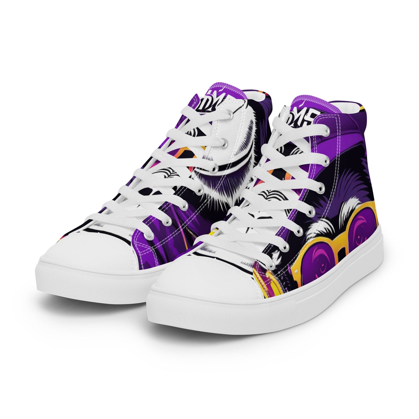 The Urban Monkey Men’s high top canvas shoes