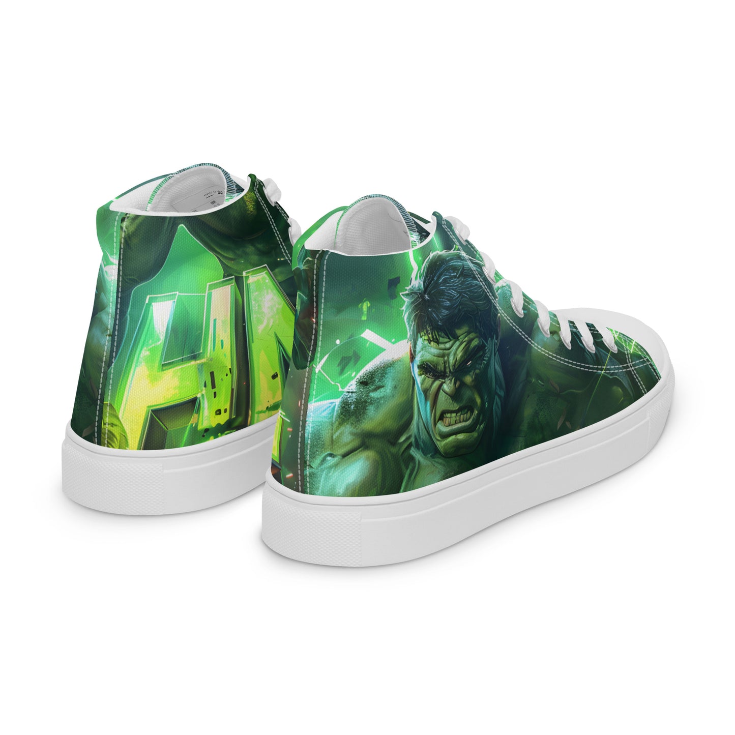 HME The Hulk Men’s high top canvas shoes