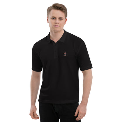 HME Bear Logo Collection Men's Premium Polo