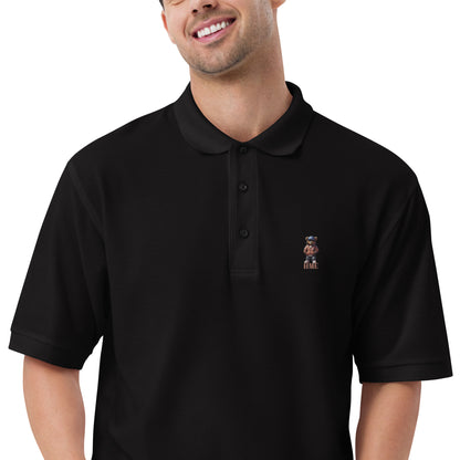 HME Bear Logo Collection Men's Premium Polo