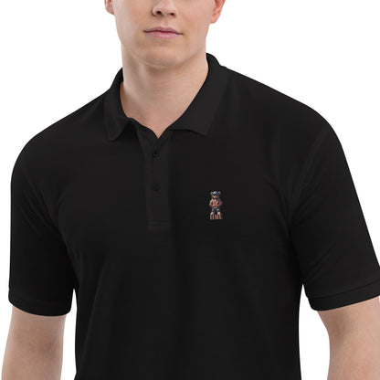 HME Bear Logo Collection Men's Premium Polo