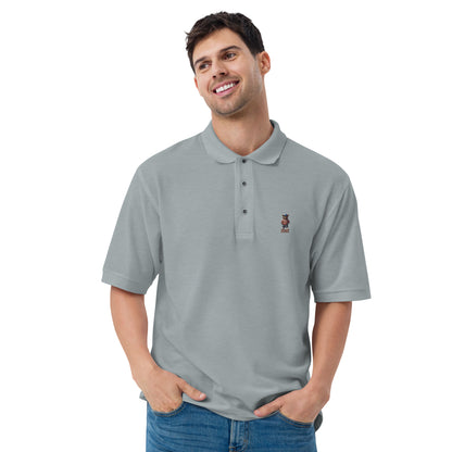 HME Bear Logo Collection Men's Premium Polo