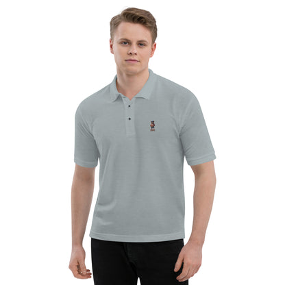 HME Bear Logo Collection Men's Premium Polo