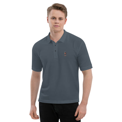 HME Bear Logo Collection Men's Premium Polo