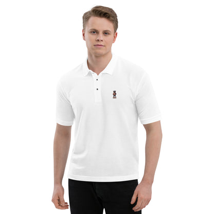 HME Bear Logo Collection Men's Premium Polo