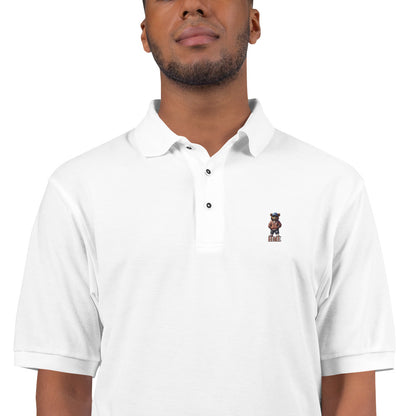 HME Bear Logo Collection Men's Premium Polo