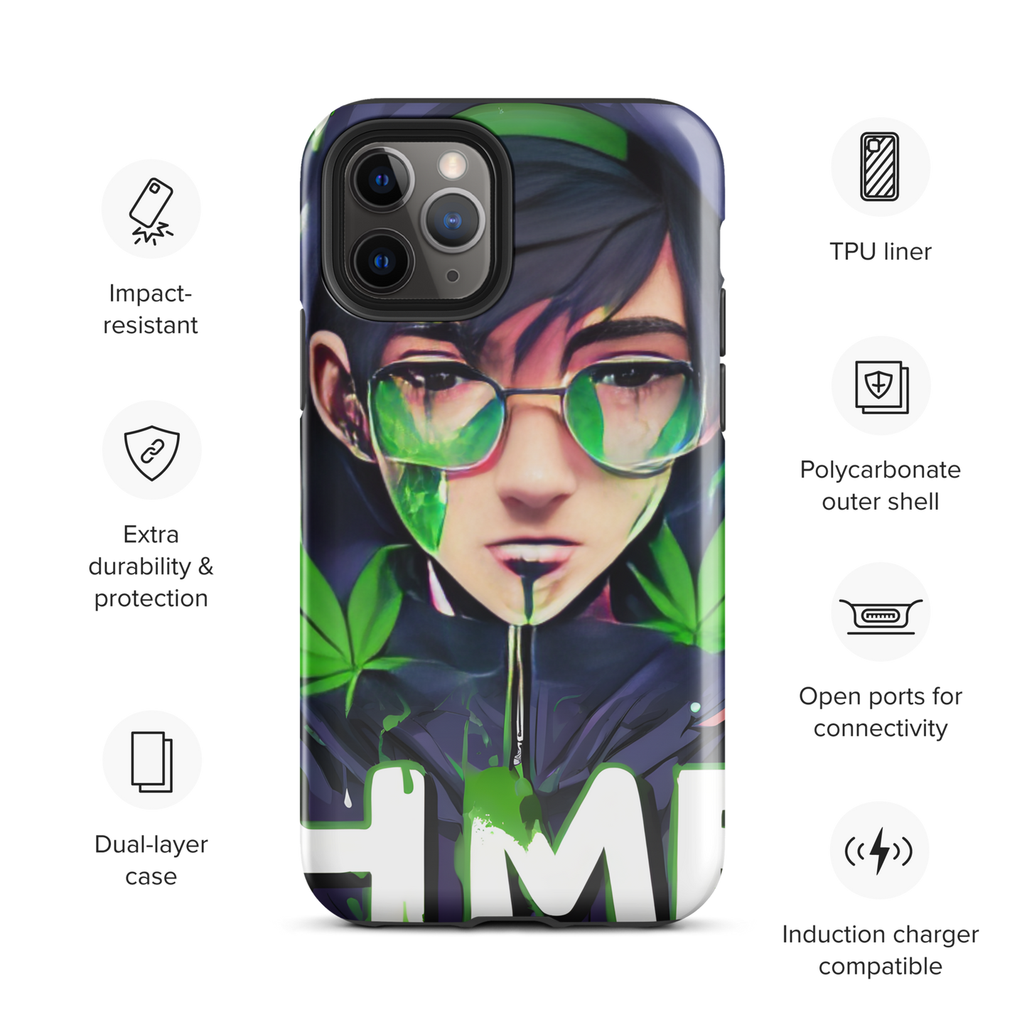 The 420 Collection Anime Tough Case for iPhone®