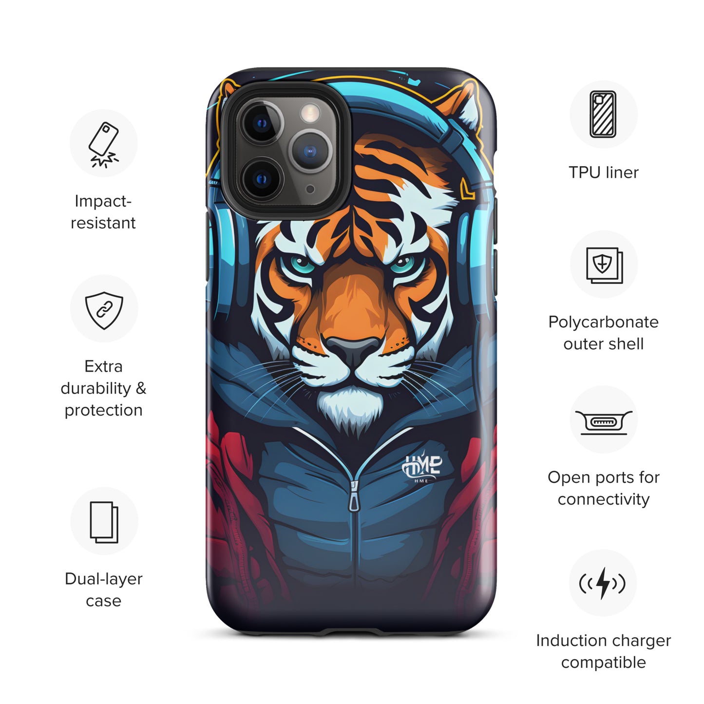 The Urban Tiger Tough Case for iPhone®