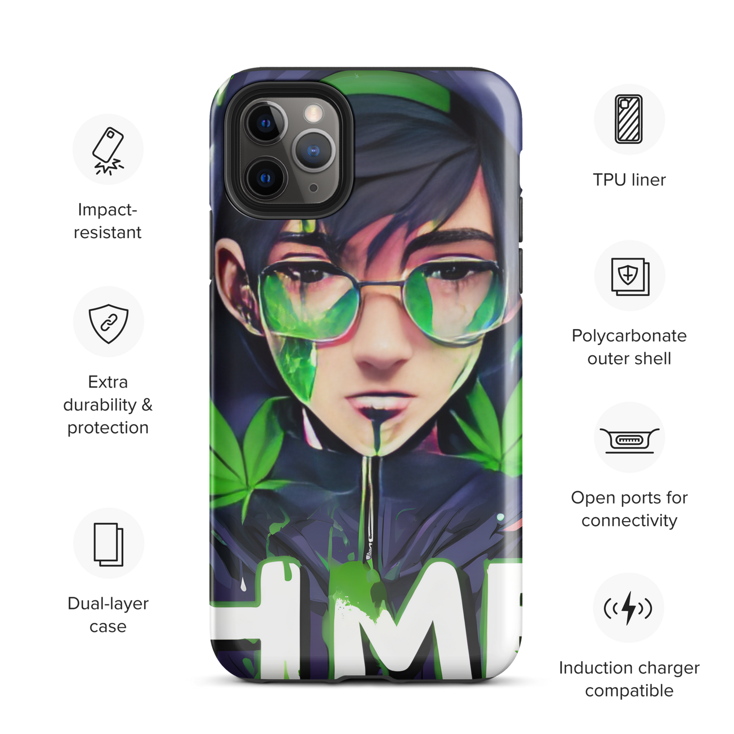 The 420 Collection Anime Tough Case for iPhone®