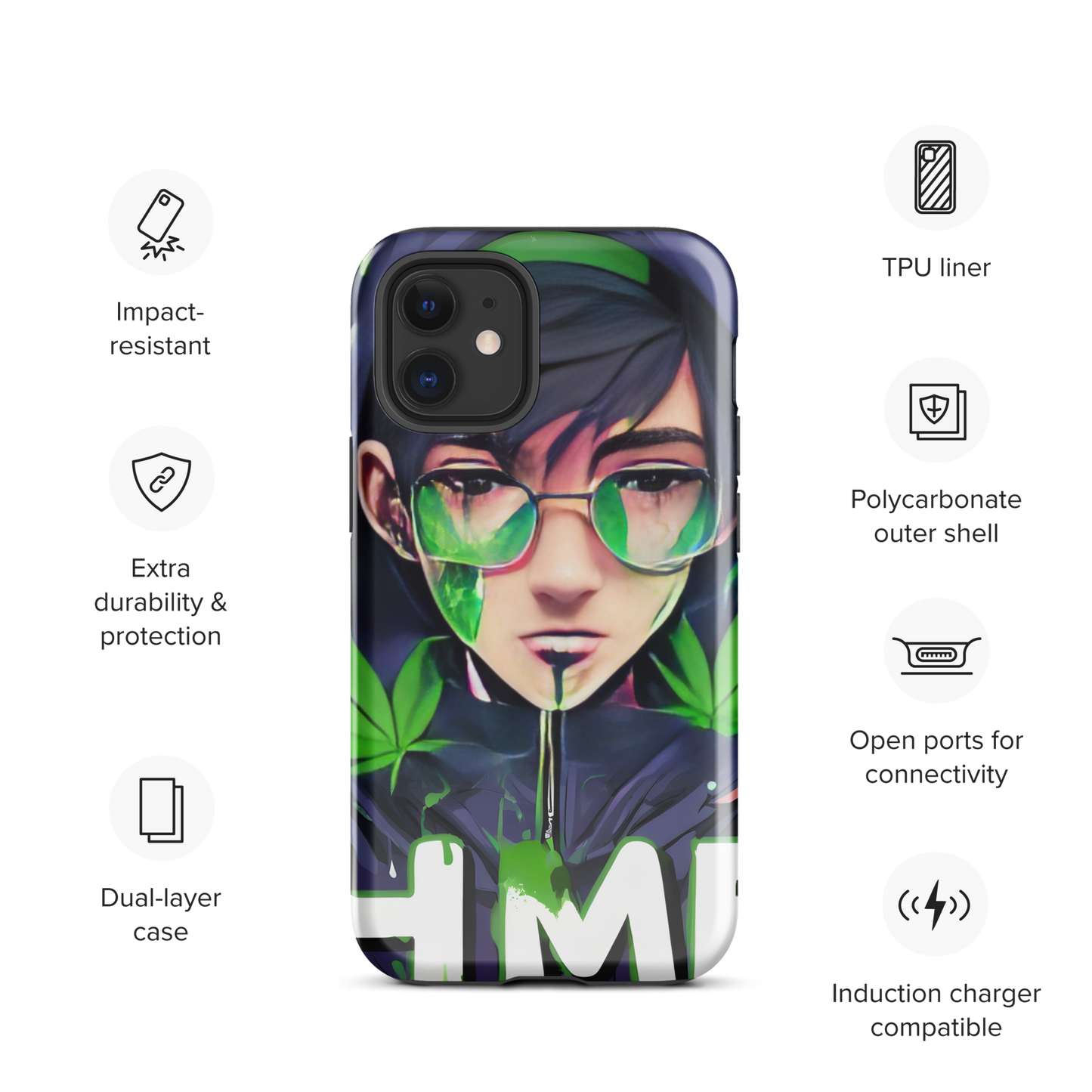 The 420 Collection Anime Tough Case for iPhone®