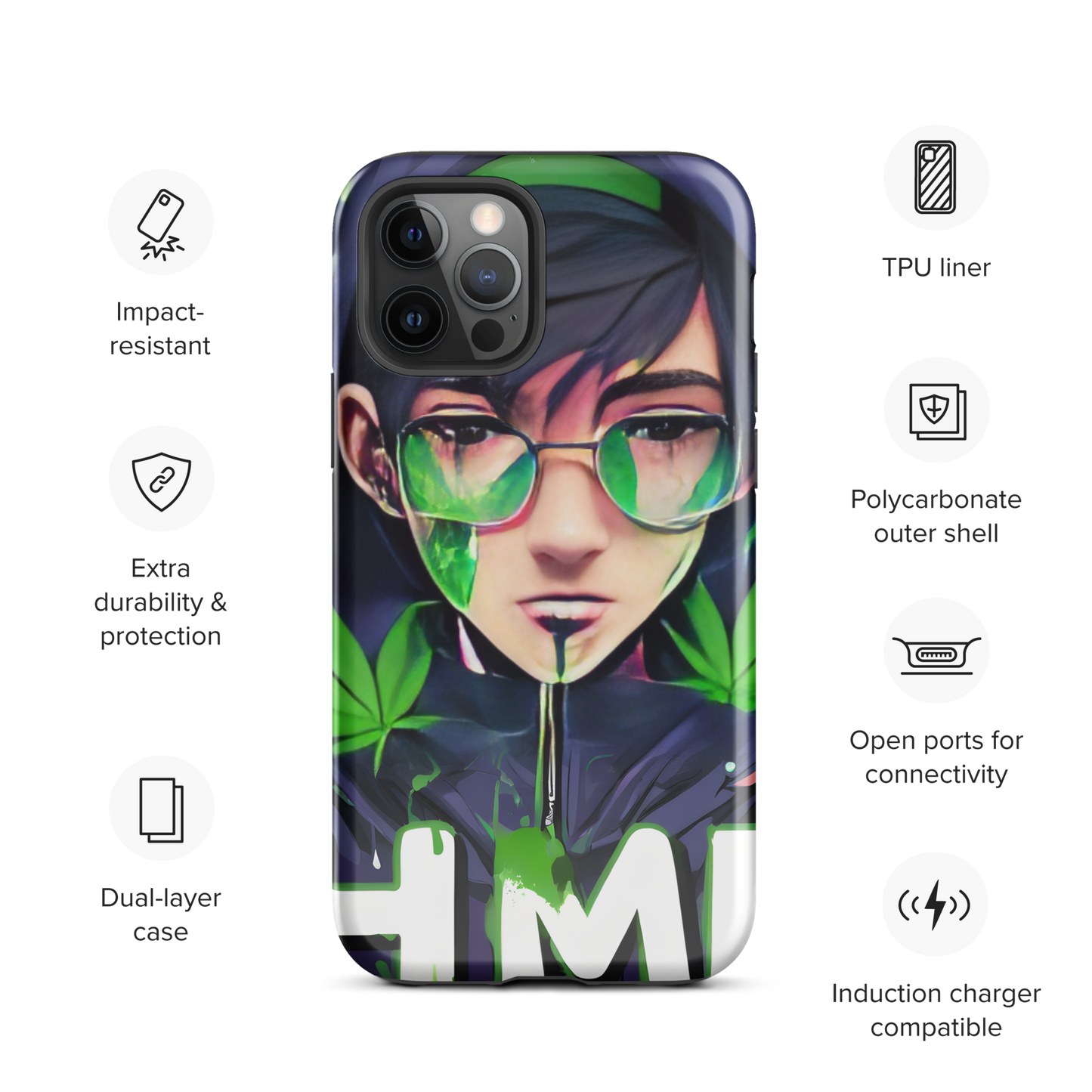 The 420 Collection Anime Tough Case for iPhone®