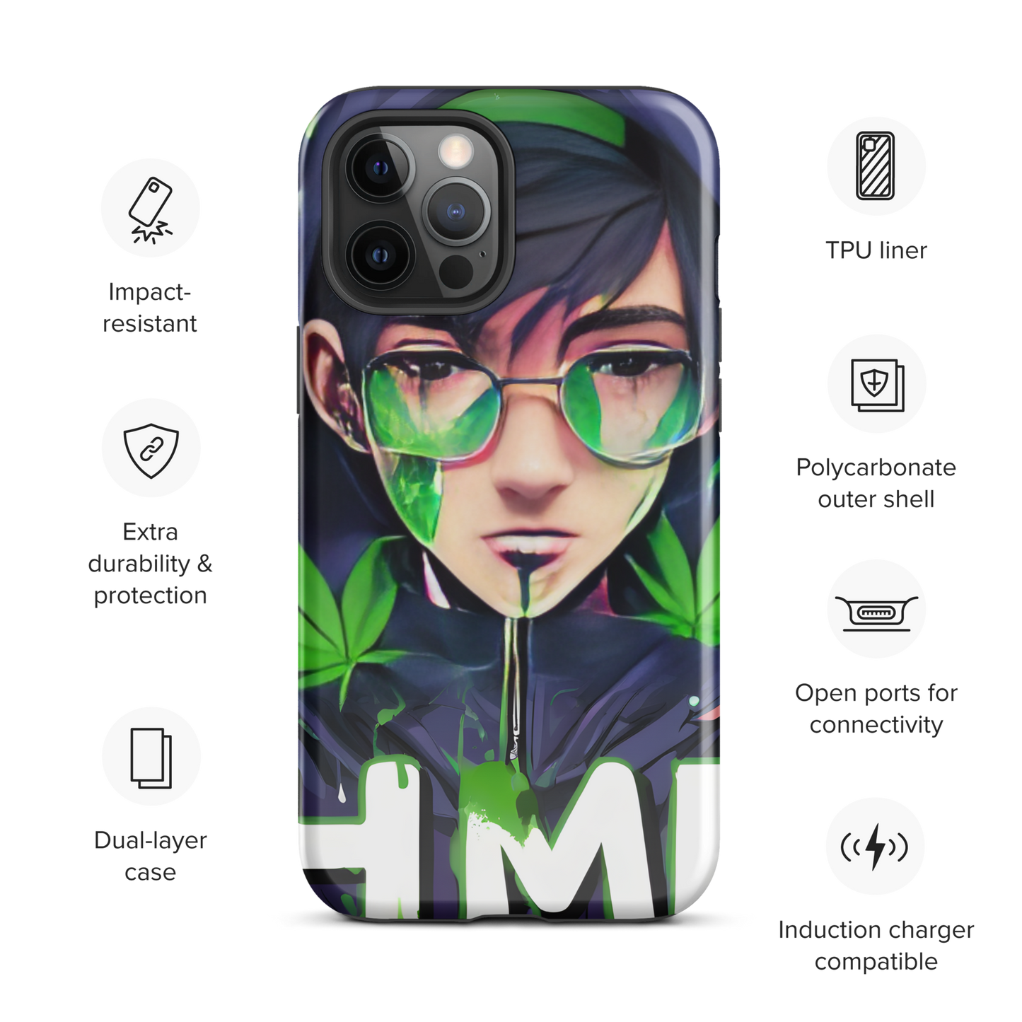 The 420 Collection Anime Tough Case for iPhone®