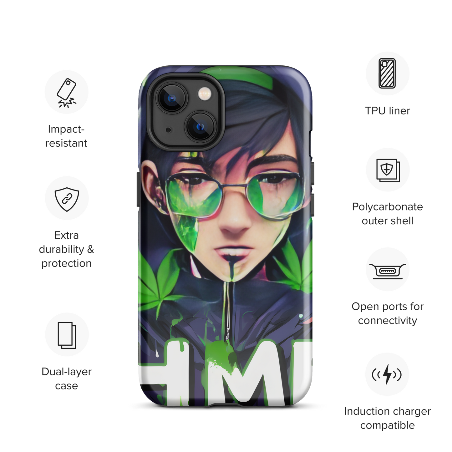 The 420 Collection Anime Tough Case for iPhone®