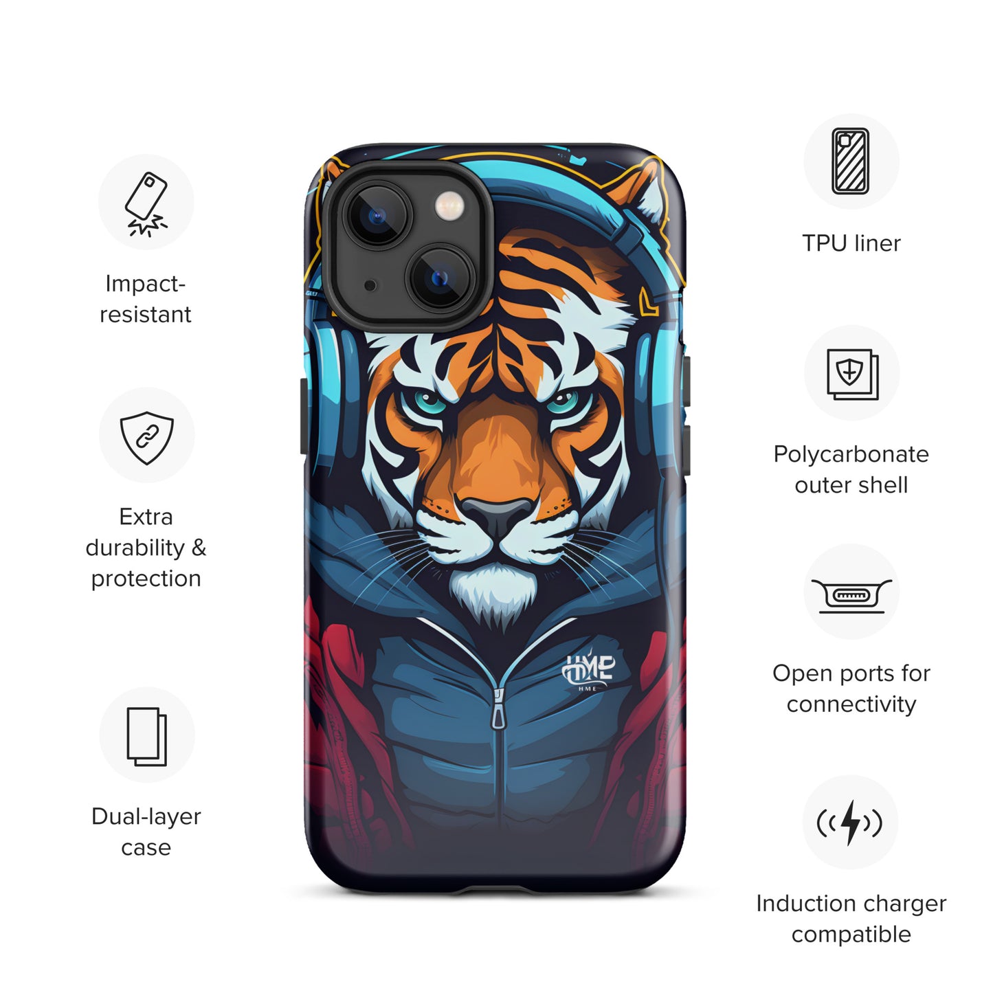 The Urban Tiger Tough Case for iPhone®