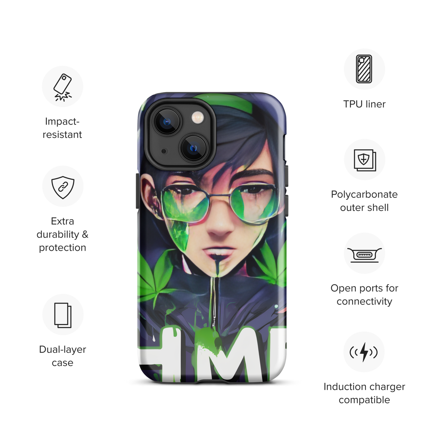 The 420 Collection Anime Tough Case for iPhone®