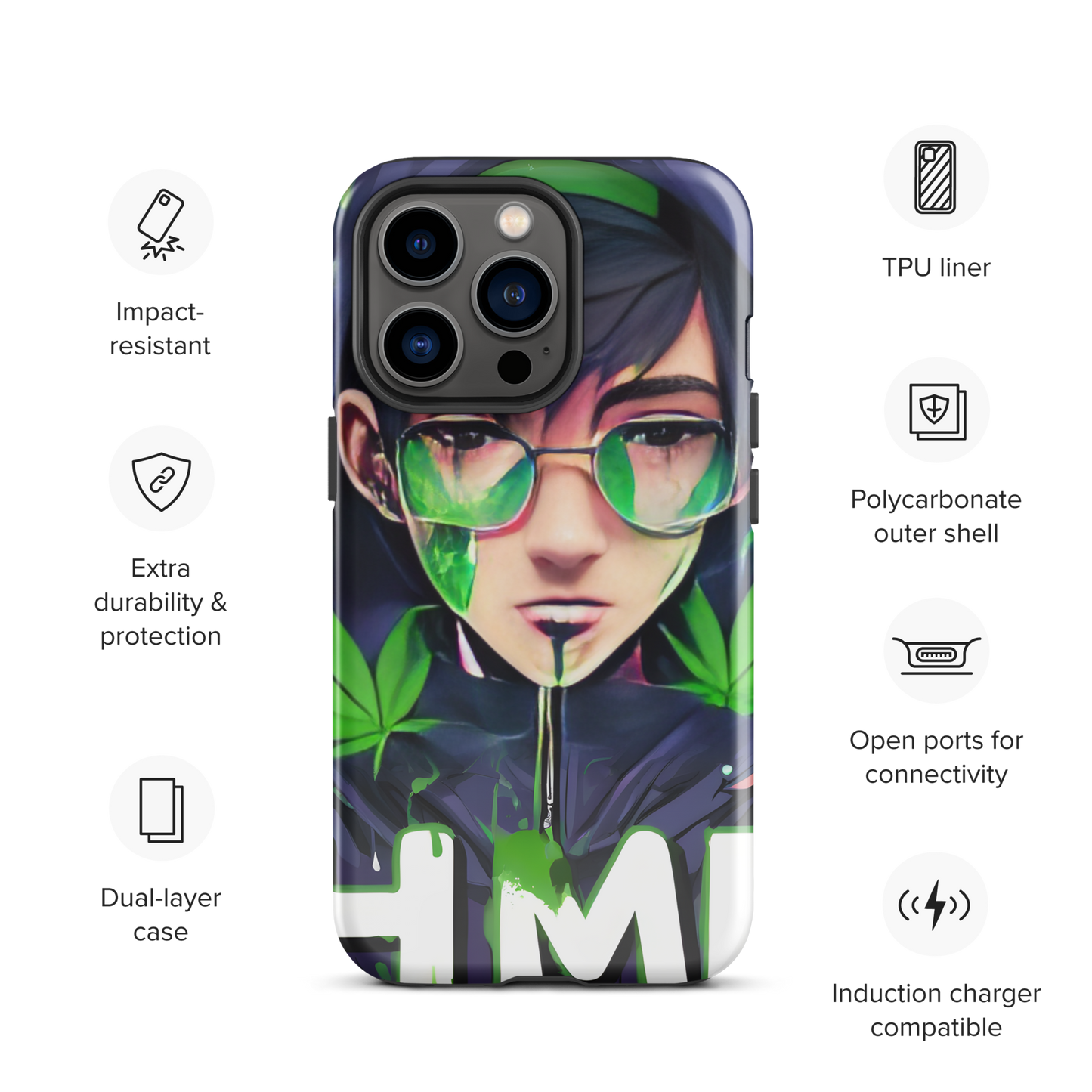 The 420 Collection Anime Tough Case for iPhone®