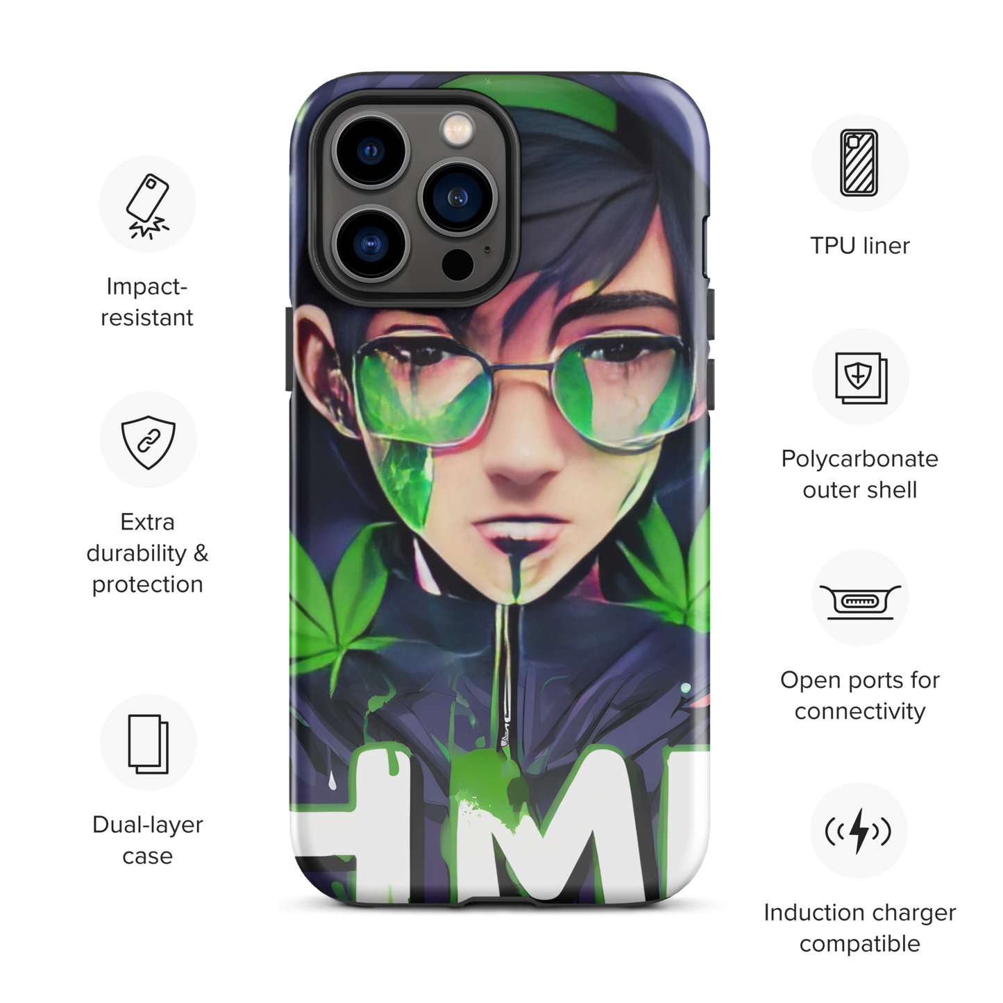 The 420 Collection Anime Tough Case for iPhone®