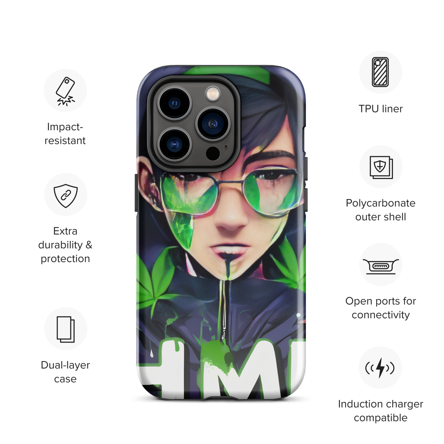 The 420 Collection Anime Tough Case for iPhone®