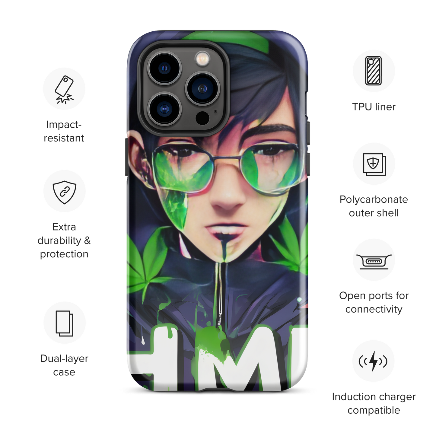 The 420 Collection Anime Tough Case for iPhone®