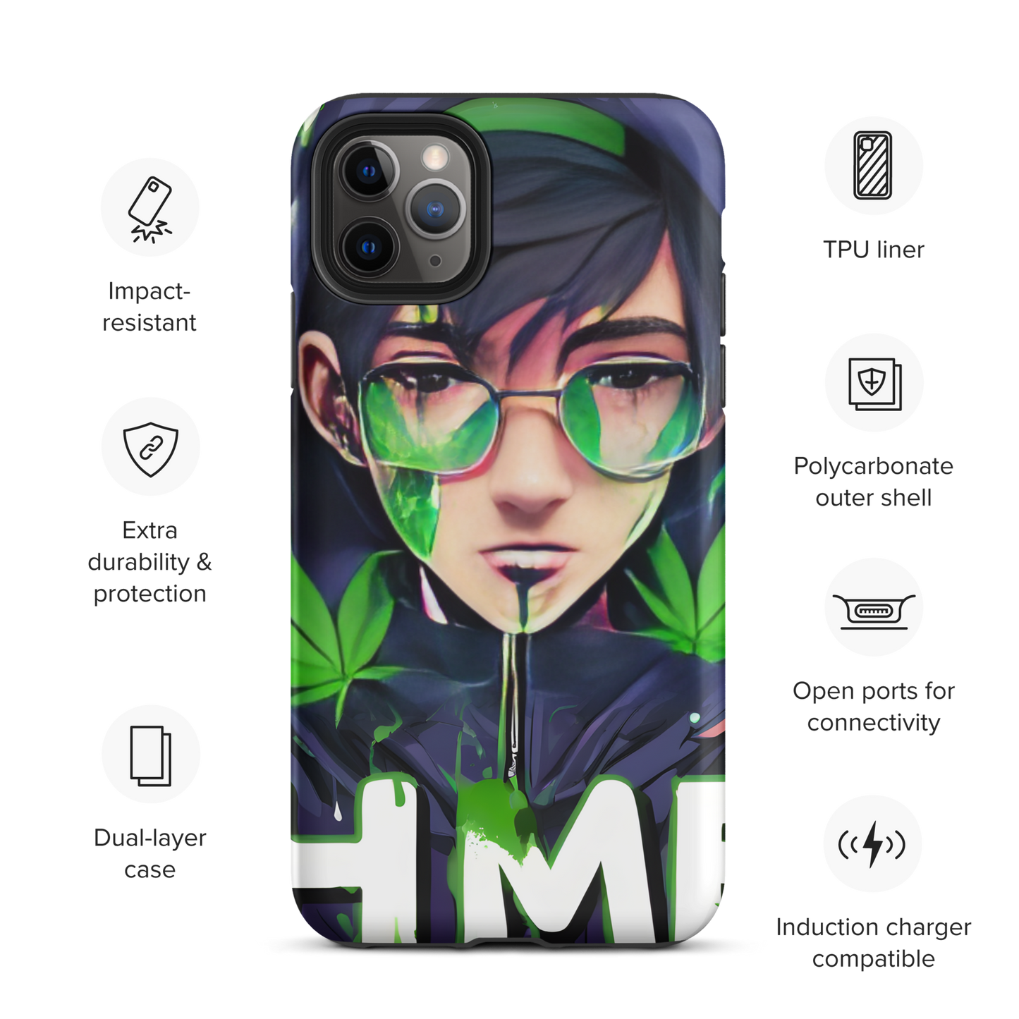 The 420 Collection Anime Tough Case for iPhone®