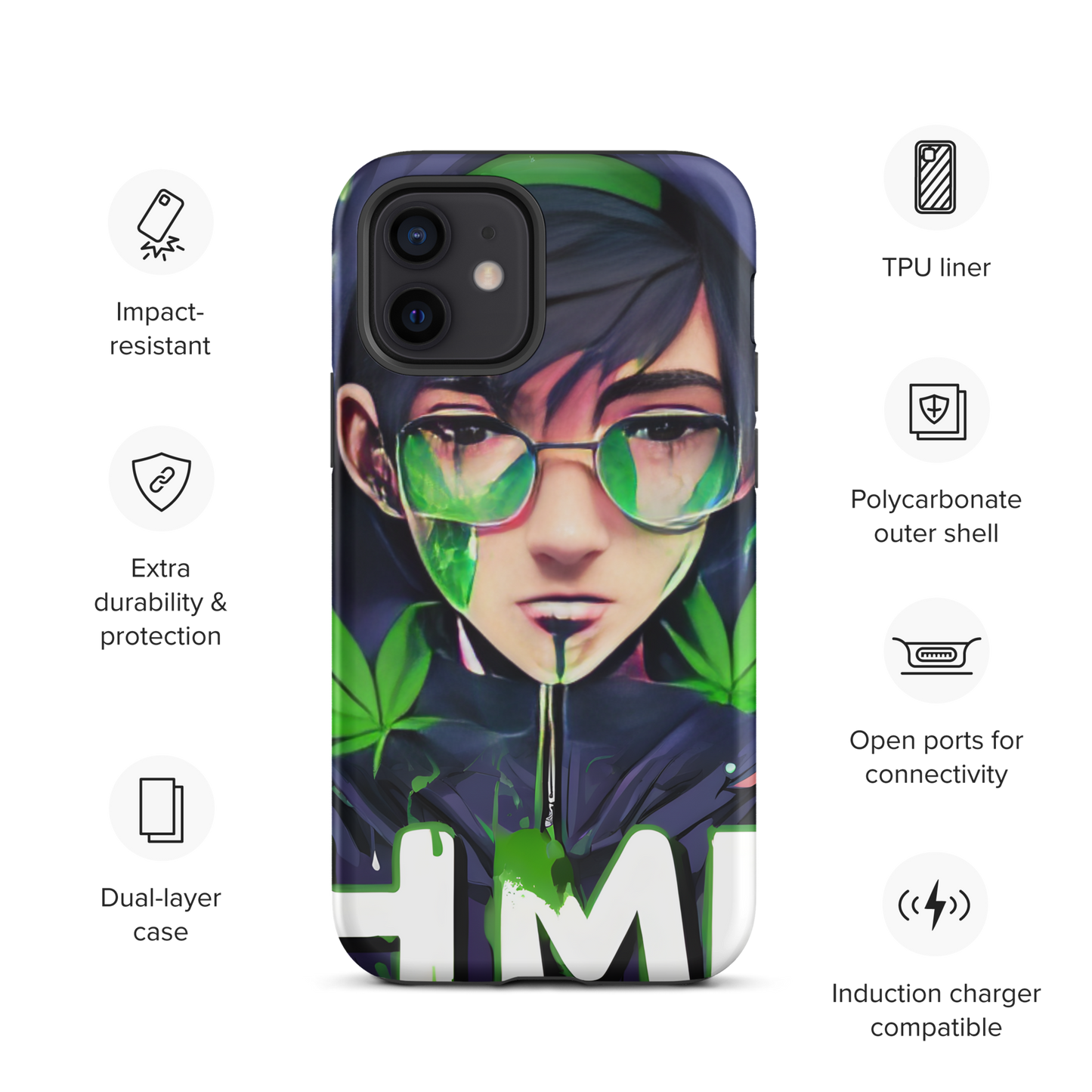 The 420 Collection Anime Tough Case for iPhone®