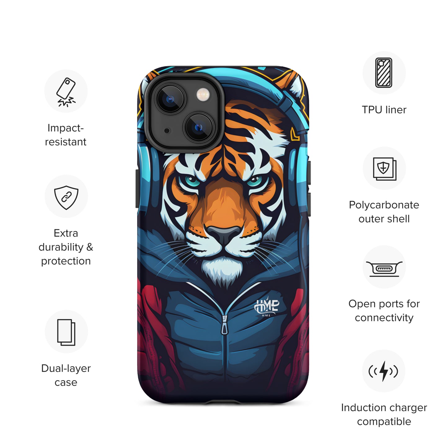 The Urban Tiger Tough Case for iPhone®