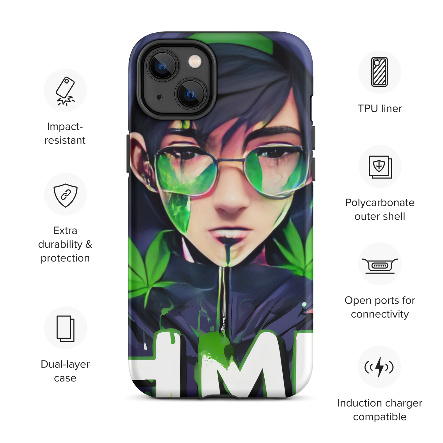 The 420 Collection Anime Tough Case for iPhone®