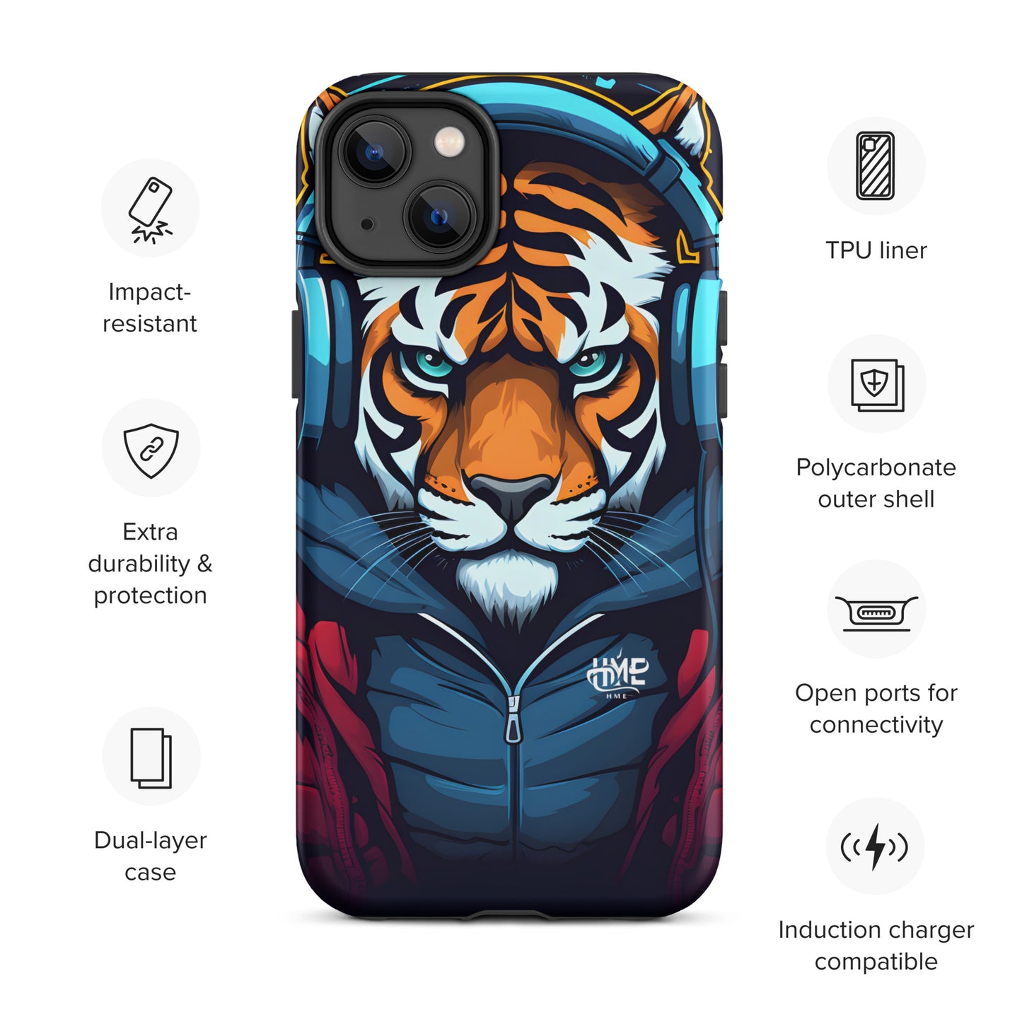 The Urban Tiger Tough Case for iPhone®