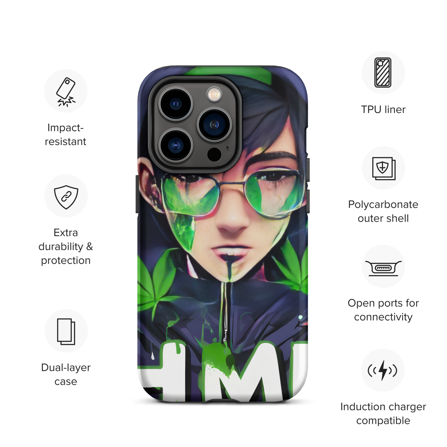 The 420 Collection Anime Tough Case for iPhone®