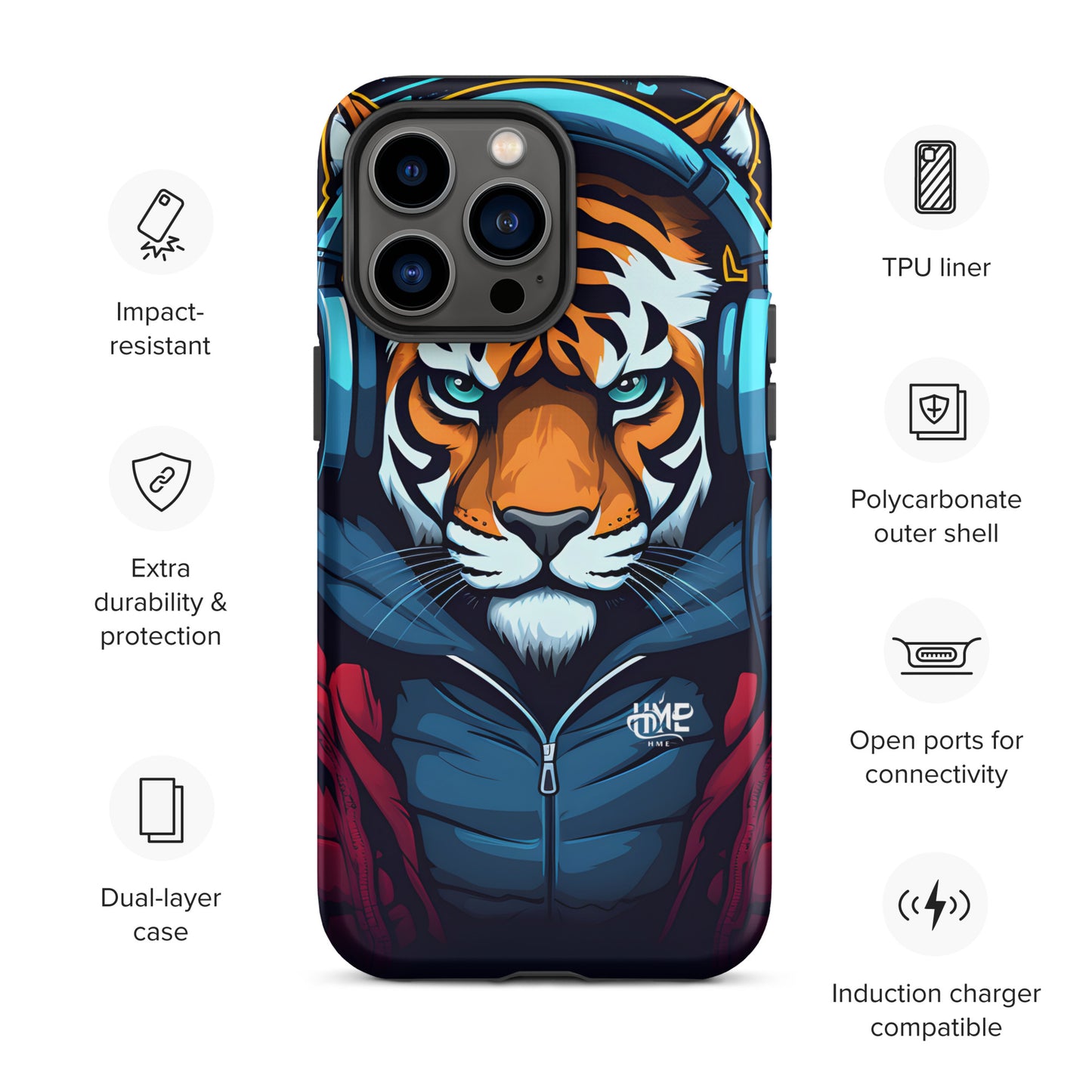 The Urban Tiger Tough Case for iPhone®