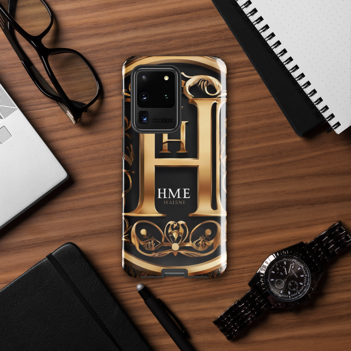 The Lou Collection Tough case for Samsung® (White Logo)