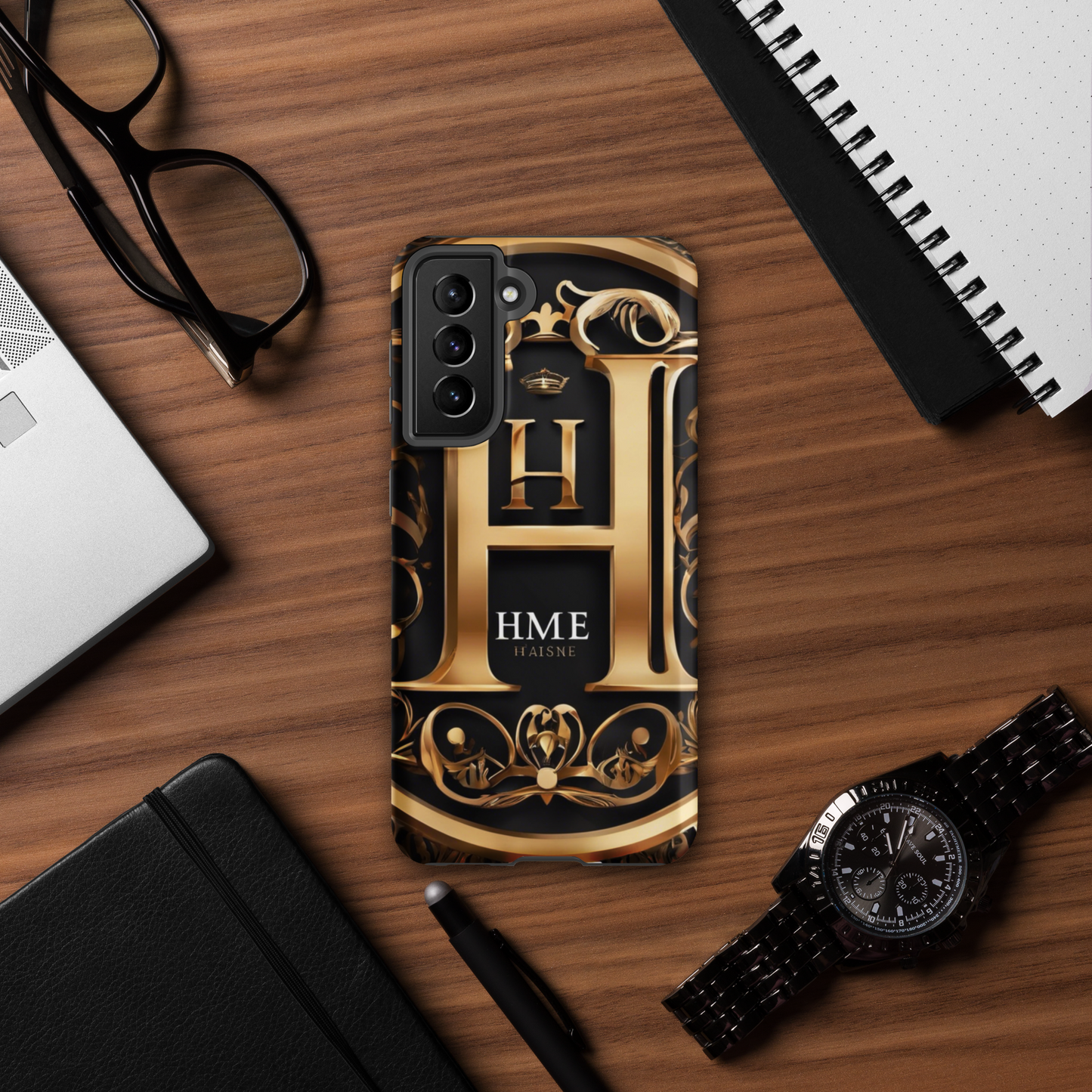 The Lou Collection Tough case for Samsung® (White Logo)