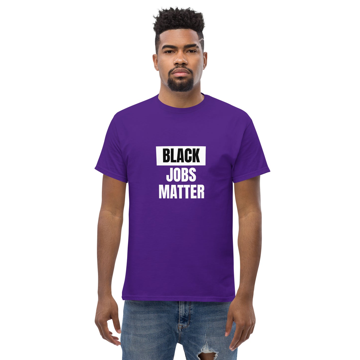 HME Black Jobs Matter Unisex classic tee