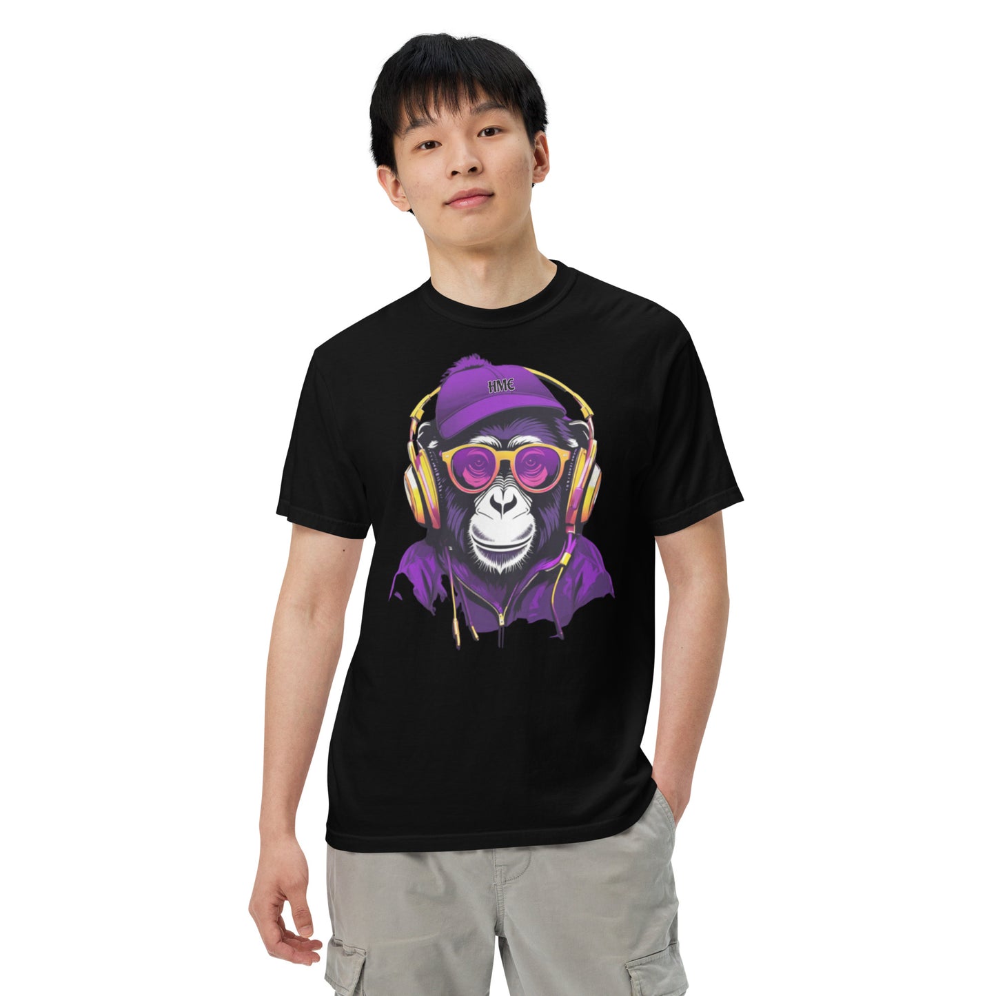 The Urban Monkey Collection Unisex garment-dyed heavyweight t-shirt