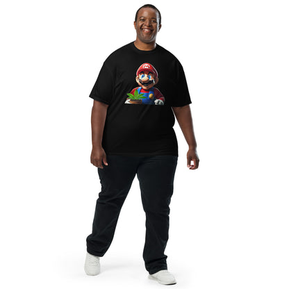 The 420 Collection Mario Unisex garment-dyed heavyweight t-shirt