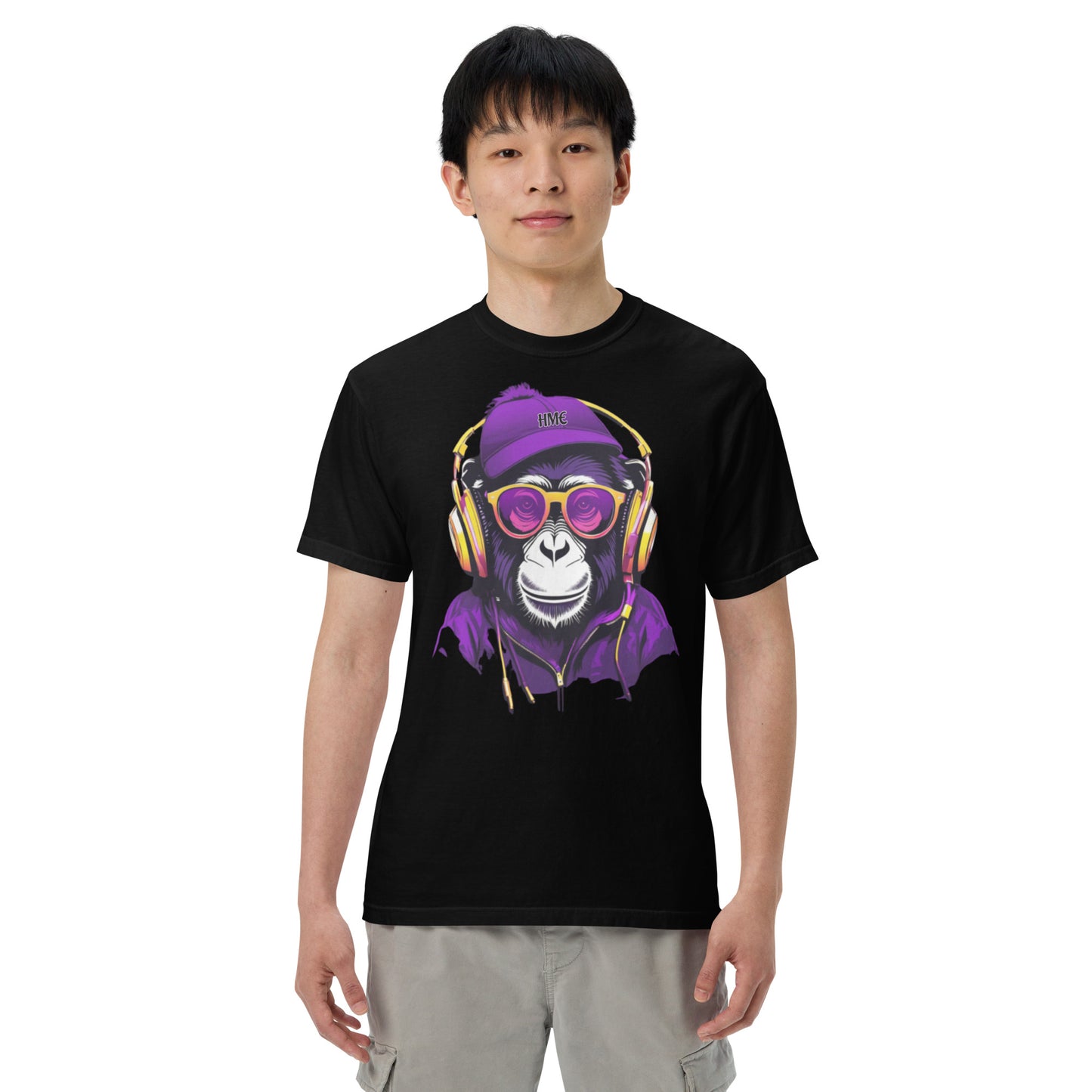 The Urban Monkey Collection Unisex garment-dyed heavyweight t-shirt