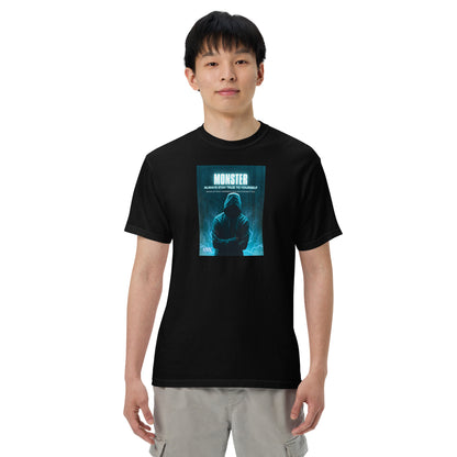 The Motivation Collection Monster Unisex garment-dyed heavyweight t-shirt