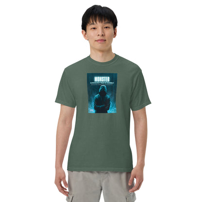 The Motivation Collection Monster Unisex garment-dyed heavyweight t-shirt