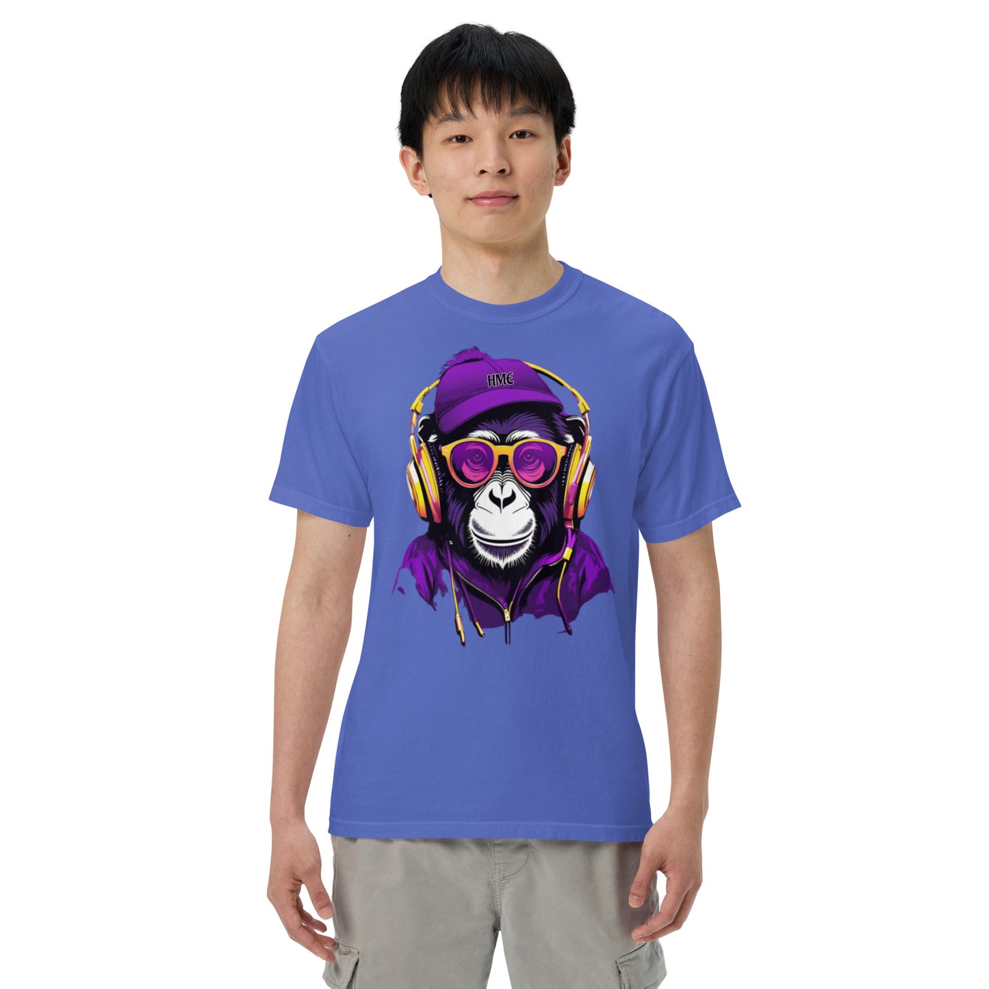 The Urban Monkey Collection Unisex garment-dyed heavyweight t-shirt