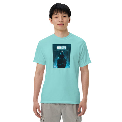 The Motivation Collection Monster Unisex garment-dyed heavyweight t-shirt
