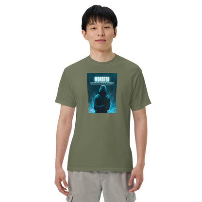 The Motivation Collection Monster Unisex garment-dyed heavyweight t-shirt