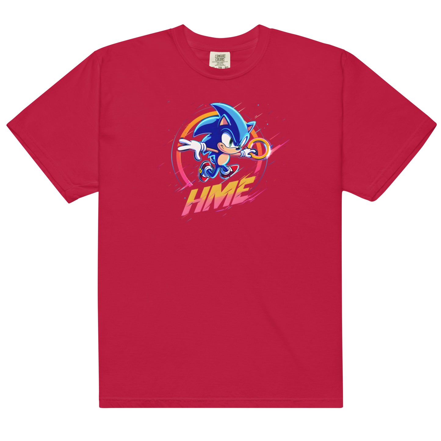 HME Sonic Unisex garment-dyed heavyweight t-shirt