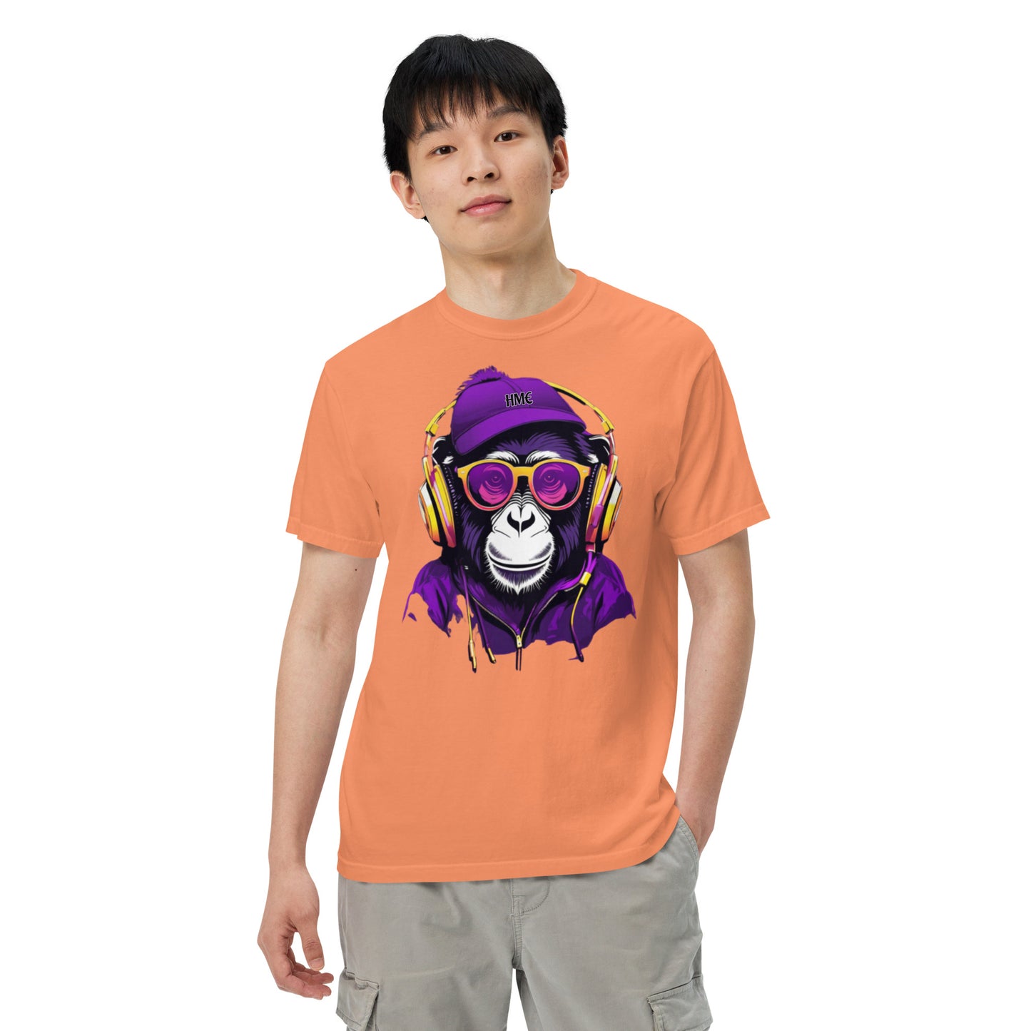 The Urban Monkey Collection Unisex garment-dyed heavyweight t-shirt